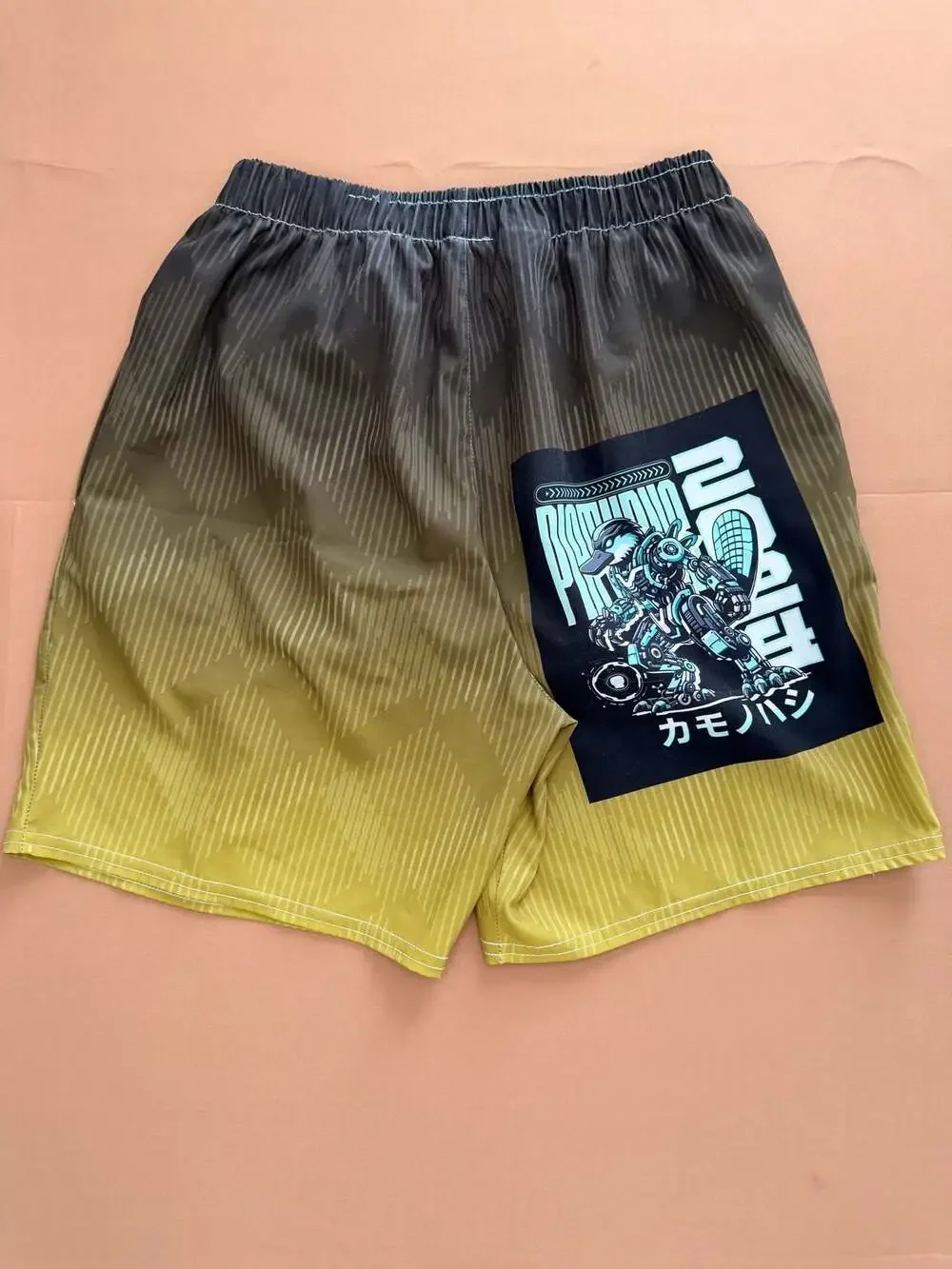 FNKY FRSH Boys Graphic Print Mech swimwear Cyber Platypus Design